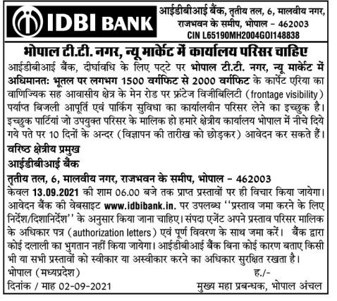 IDBI BANK BPL